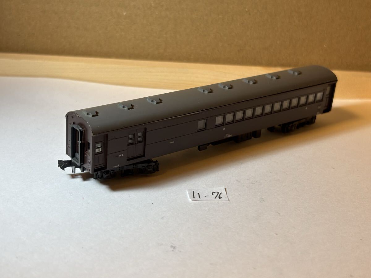 11-76 KATO スハニ35 旧型客車 茶色 ライトなし拍卖