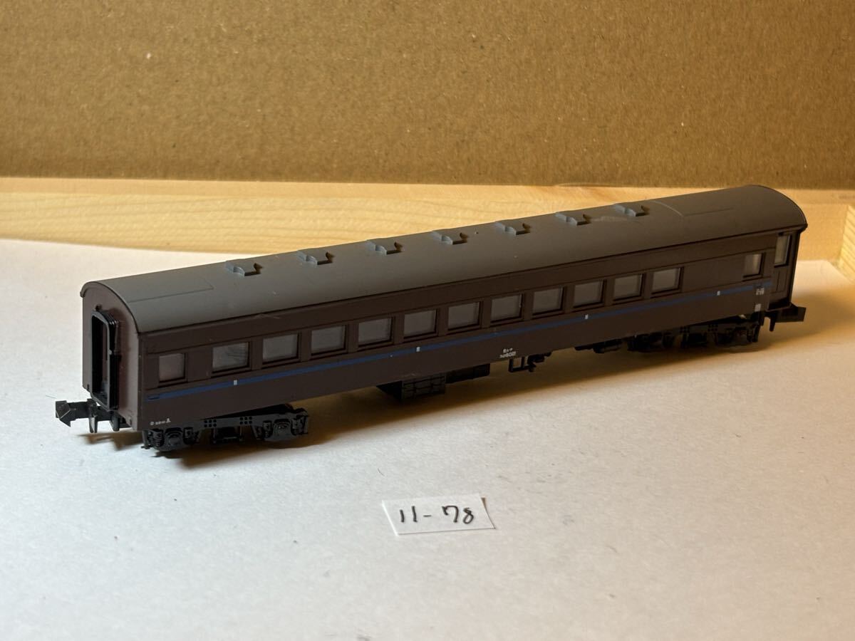 11-78 KATO スロ60 旧型客車 茶色拍卖