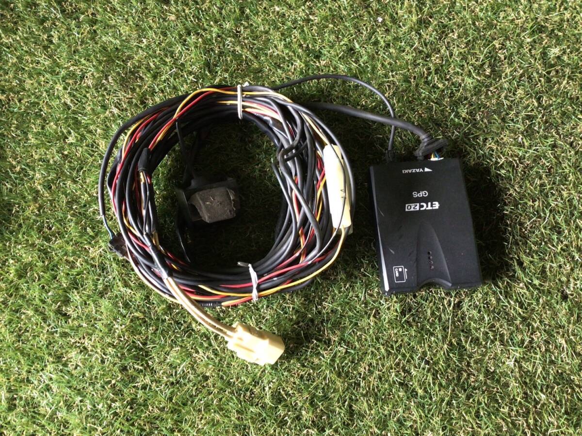 4トン用 矢崎 ETC 2.0 GPS ETC-YD201 キズ汚れあり C2-251028 ④ 即日発送可 三菱ふそう 60s拍卖