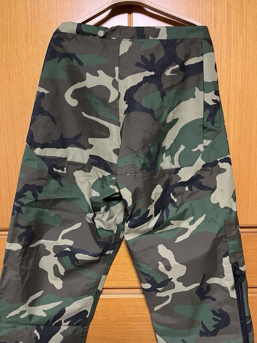貴重 状態良好 米軍実物 ECWCS TROUSERS GORE-TEX 迷彩 ウッドランドカモ 拍卖