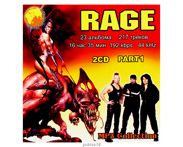 Rage レイジ 大全集 PART1 217曲 MP3CD 2P☆拍卖