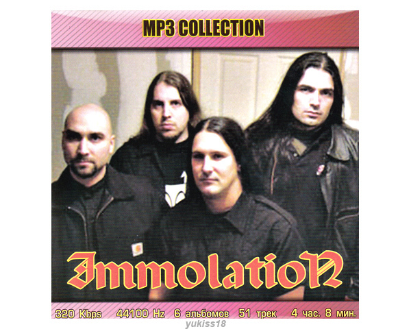 IMMOLATION/ 大全集 51曲 MP3CD☆拍卖