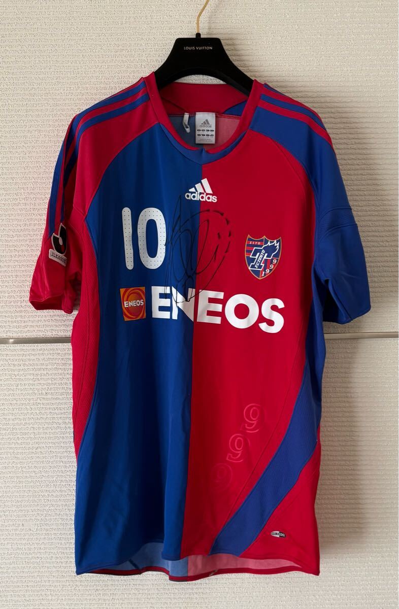 【サイン入り】FC東京 梶山陽平 10番 ユニフォーム adidas製 ENEOS スポンサー 日本製拍卖