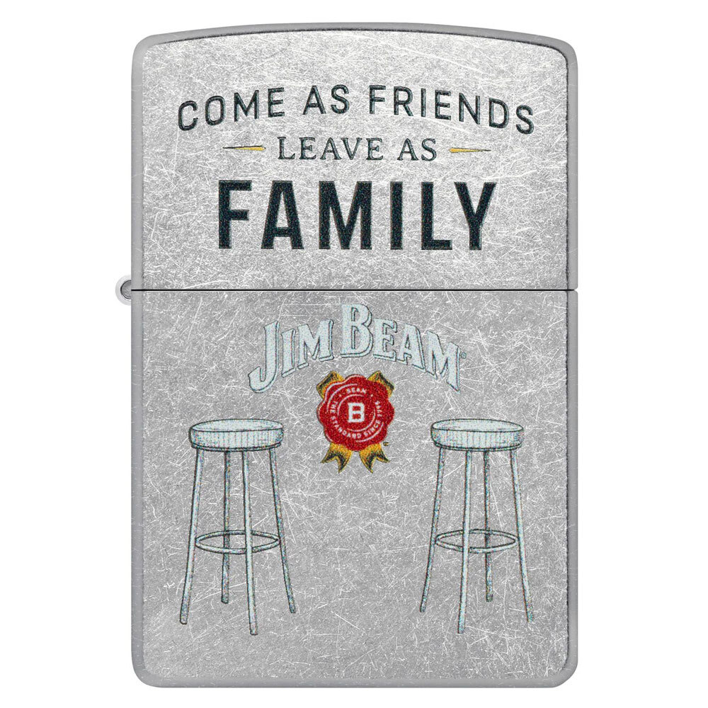 ジッポー オイルライター USA Zippo Jim Beam Barstools Design 46800拍卖