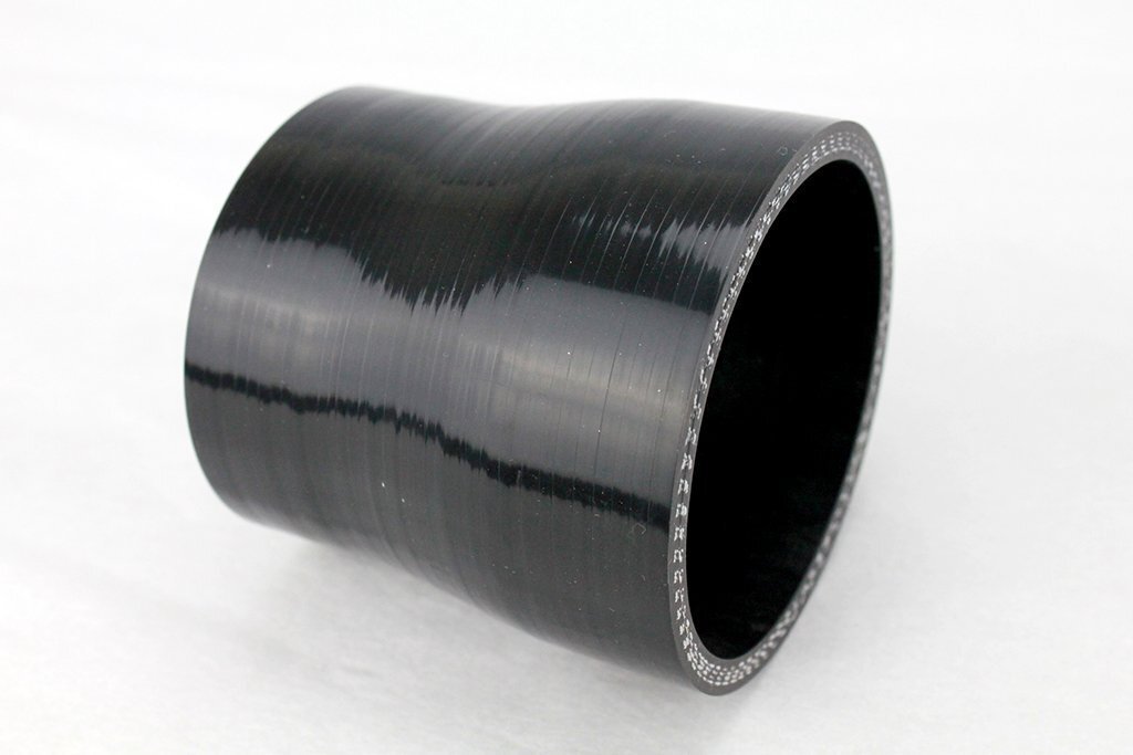 送料格安 60mm-70mm 異径ストレート 強化シリコンホース 4層 ブラック 黒 4プライ インテークホース ラジエーター ヒーター 60Φ-70Φ拍卖
