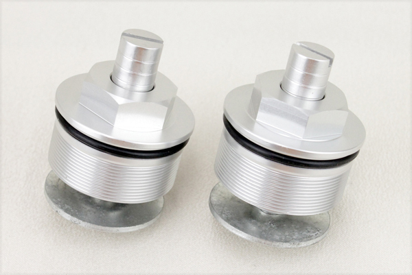 CB400SF VTEC NC39 41mmフォークキャップ銀 減衰イニシャルアジャスター付 NC31 ホーネット250 CB-1フォークボルト拍卖