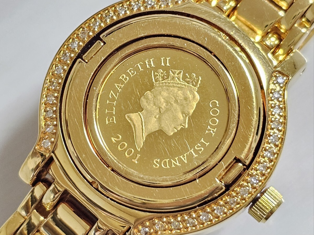 1円スタート!GOLD COIN WATCH ゴールドコインウォッチ 1/20 OZ クリスチャン・ラッセン拍卖