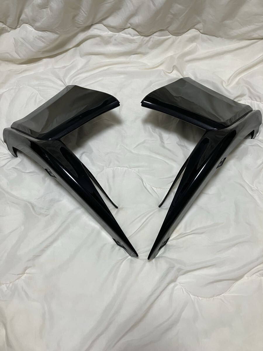 210系クラウン アスリート 後期 トヨタ純正 オプション フロント スパッツ スポイラー左右 219ブラック ARS GRS AWS 210 拍卖