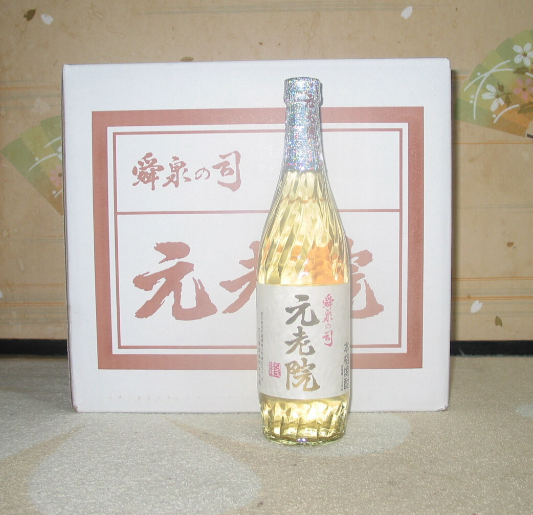 送料無料あり!本格麦焼酎 元老院 720ml×12本セット100円スタート拍卖