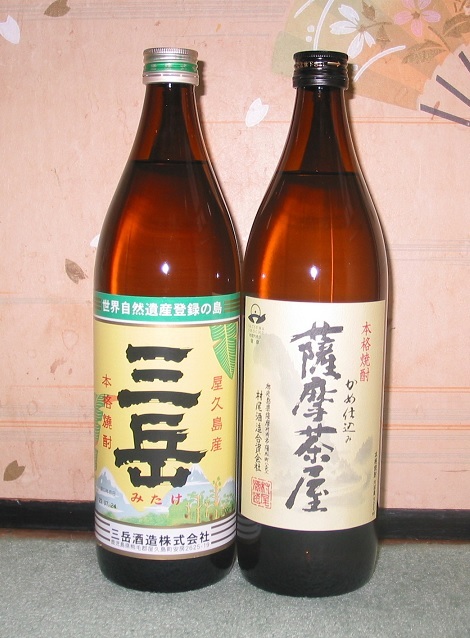 送料無料あり!本格芋焼酎(三岳/薩摩茶屋)900ml×12本セット100円スタート拍卖
