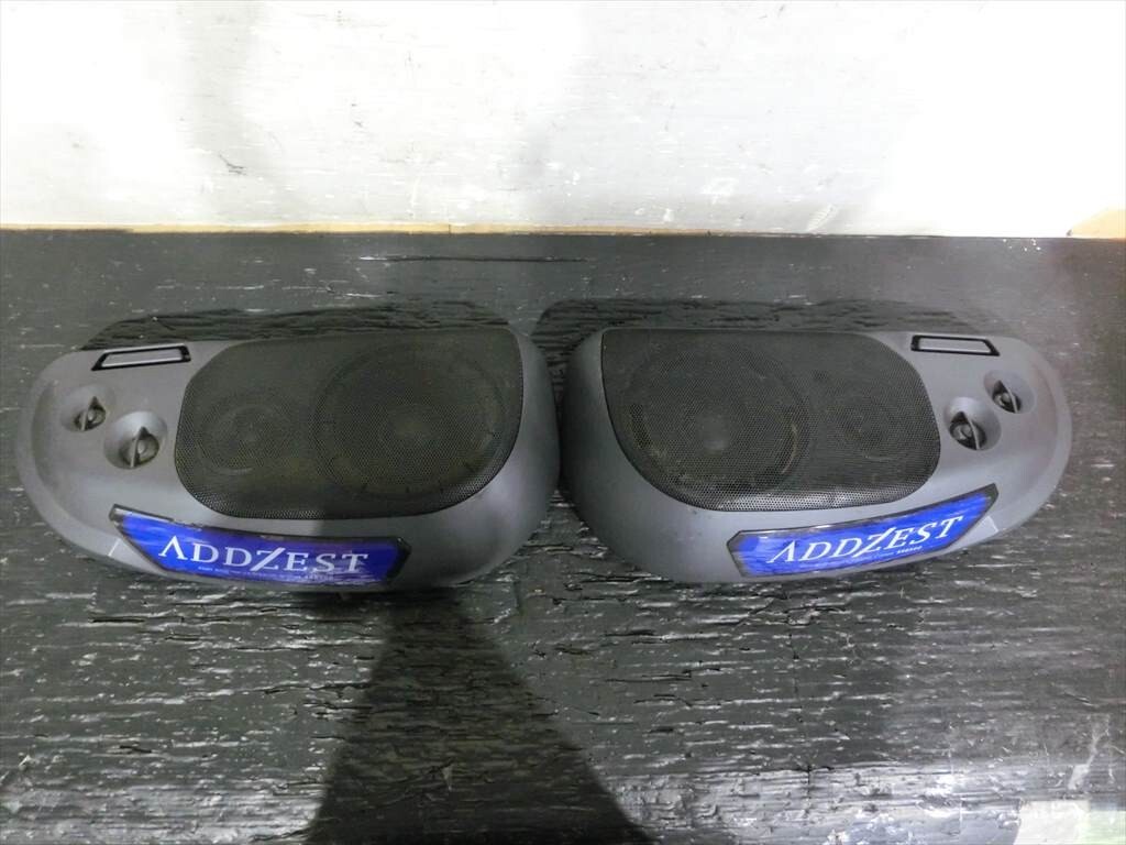 T【B9-81】【100サイズ】ADDZEST アゼスト/リアスピーカー ペア SRB500/ジャンク扱い/※傷・汚れ・破損有拍卖