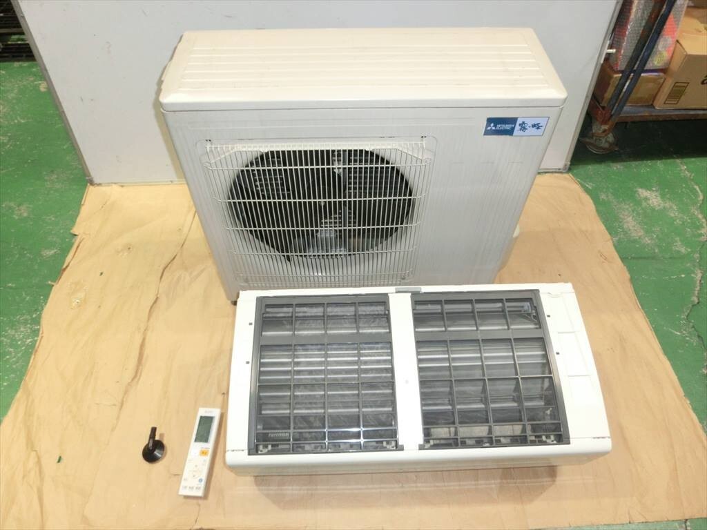 T【5ひ-26】【2箱】三菱電機/ルームエアコン 霧ヶ峰 Z MSZ-ZW5621S-W 18畳用/2021年製/※動作未確認・傷・汚れ有拍卖