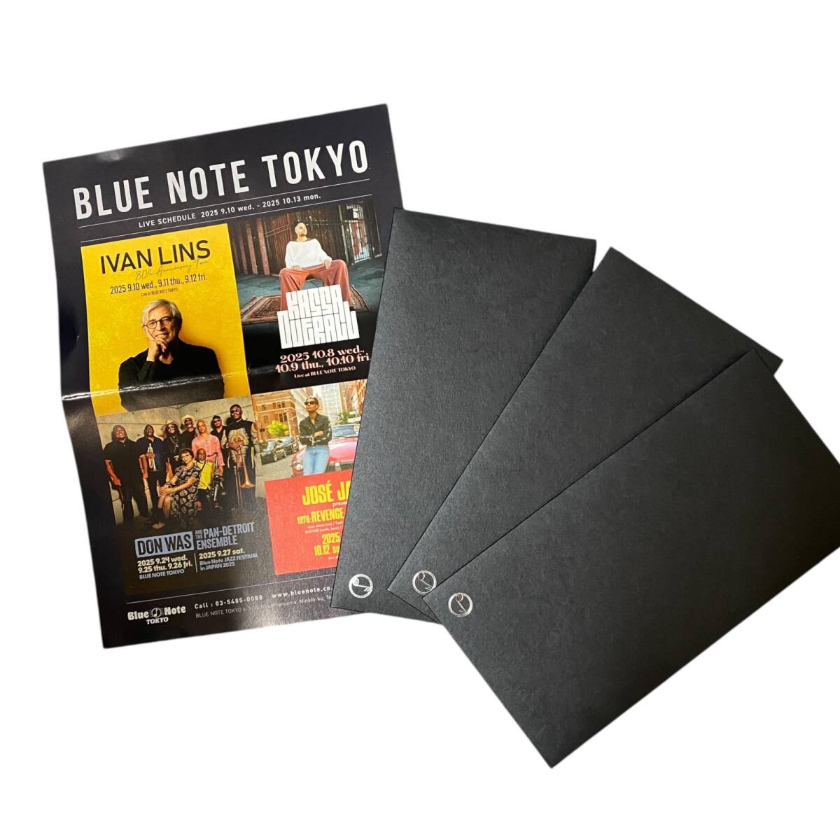 【未使用】ギフトカード ブルーノート東京 12,000円分×3枚 計36,000円分 期限:2027年8月6-18日まで A10-120RF拍卖