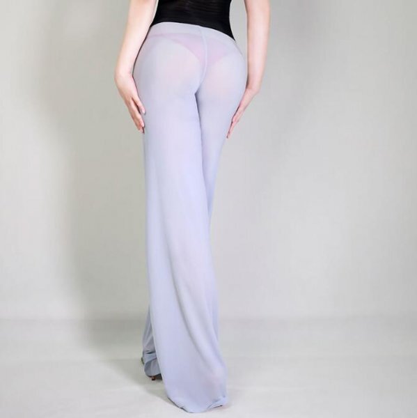 YT1003  レディースパンツ☆  大人sexy☆ 透け感  人気  ファッション   水色拍卖