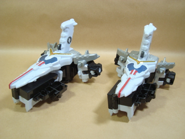 組立済み ジャンク品★ミニプラ 機界戦隊ゼンカイジャー ゼンリョクイーグル★2点拍卖