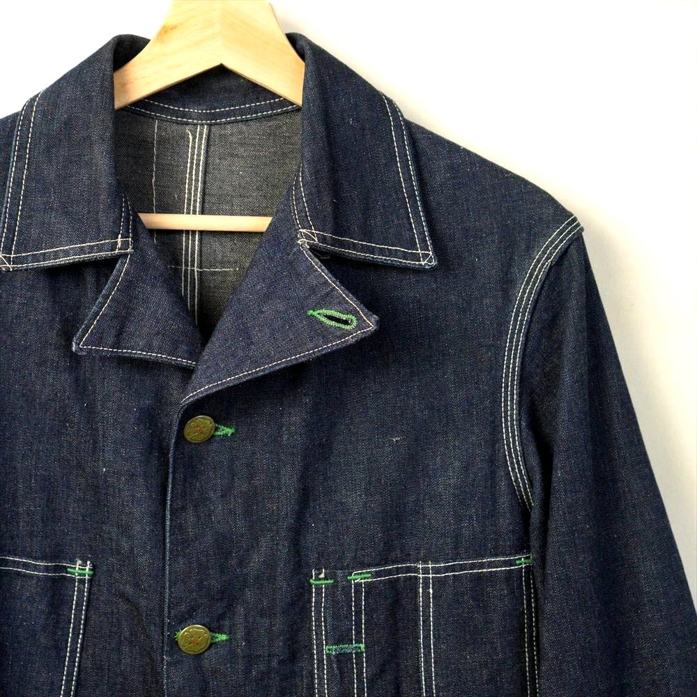 40s ビンテージ OSHKOSH B'GOSH オシュコシュ デニム カバーオール チョアコート ミントコンディション拍卖