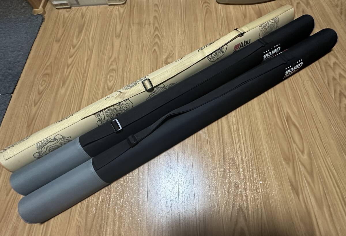 Abu Garcia アブガルシア セミハードロッドケース (7フィート6インチ用) 3点セット拍卖
