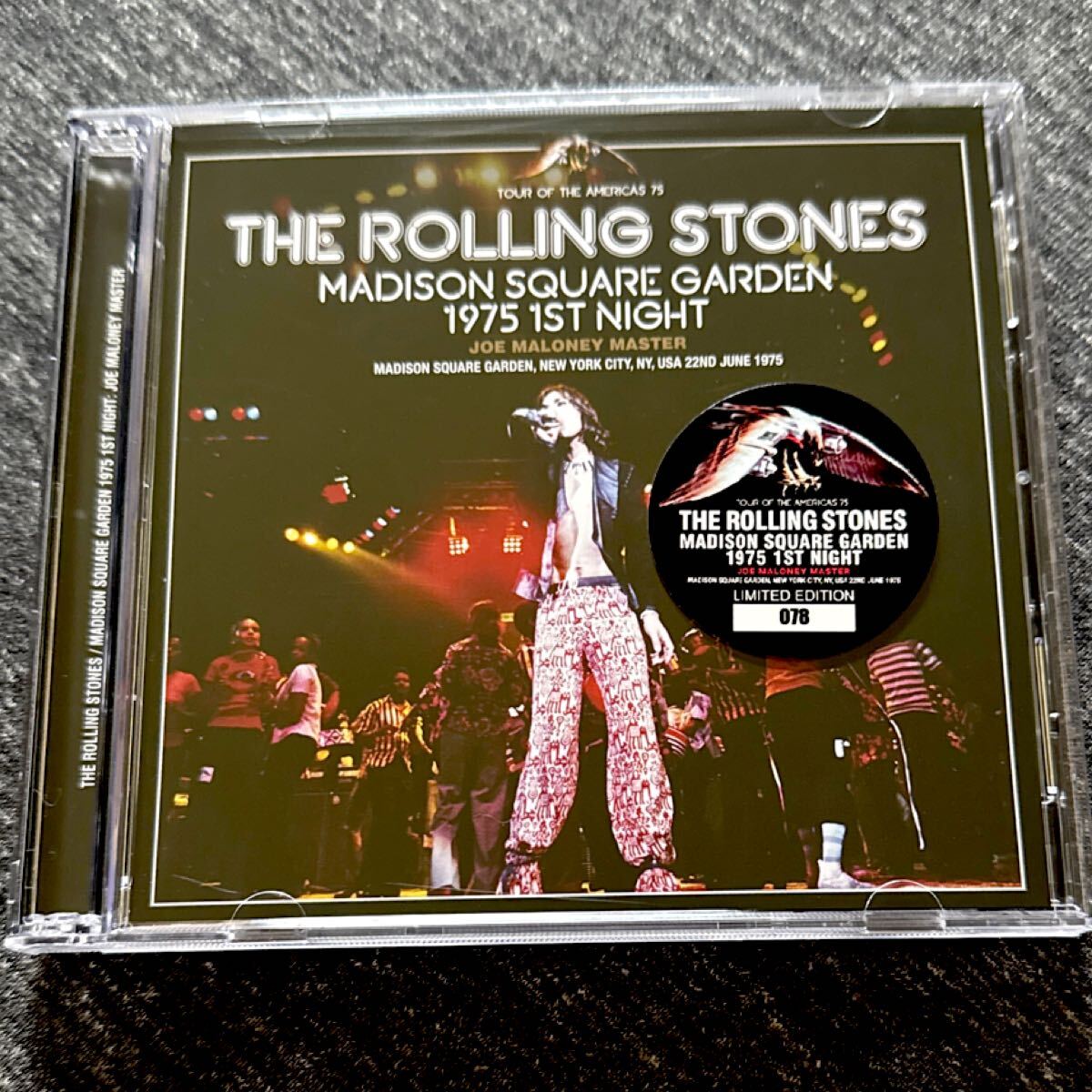 The ROLLING STONES Madison Square Garden 1975 1st Night 2CD拍卖