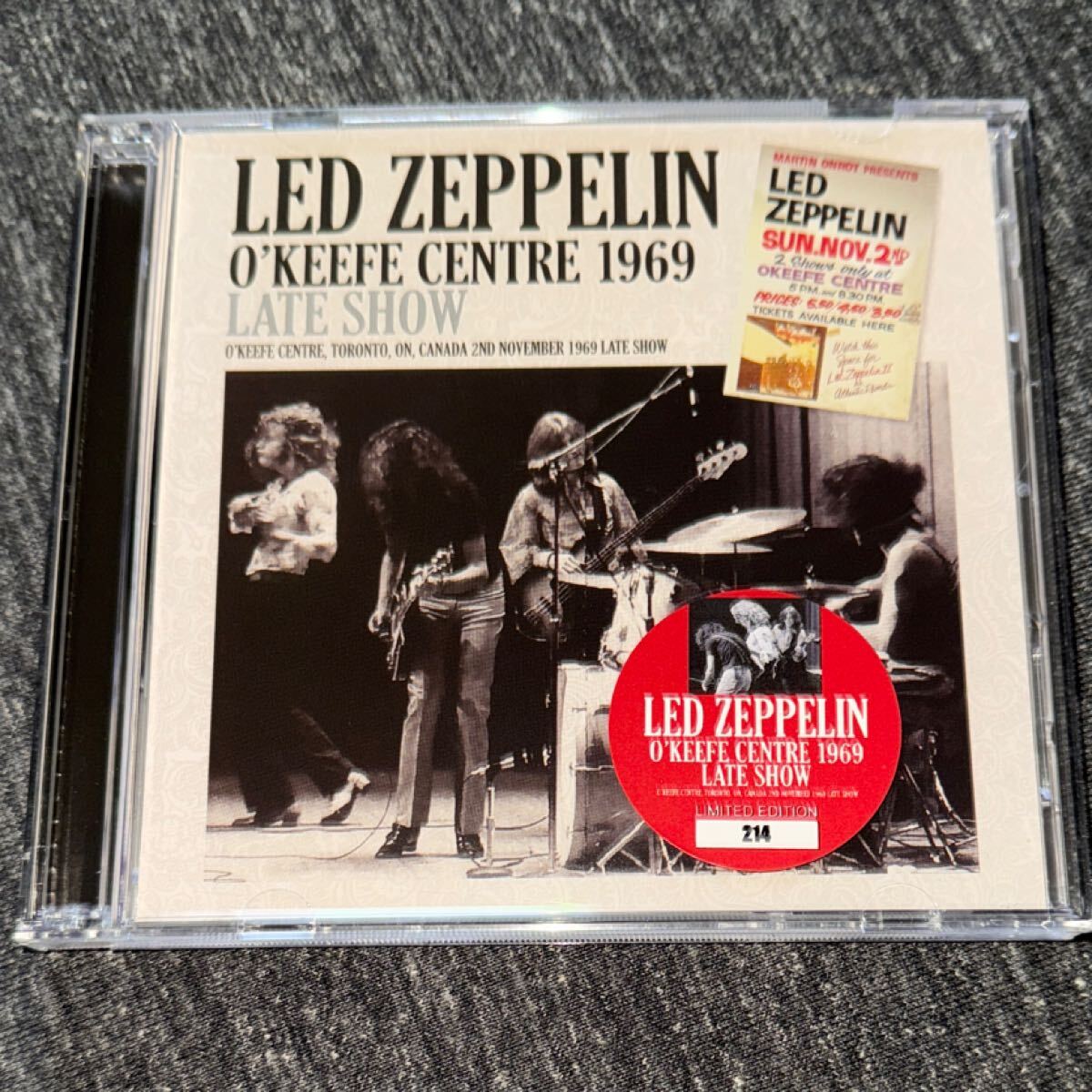 LED ZEPPELIN O’Keefe Center 1969 2CD拍卖