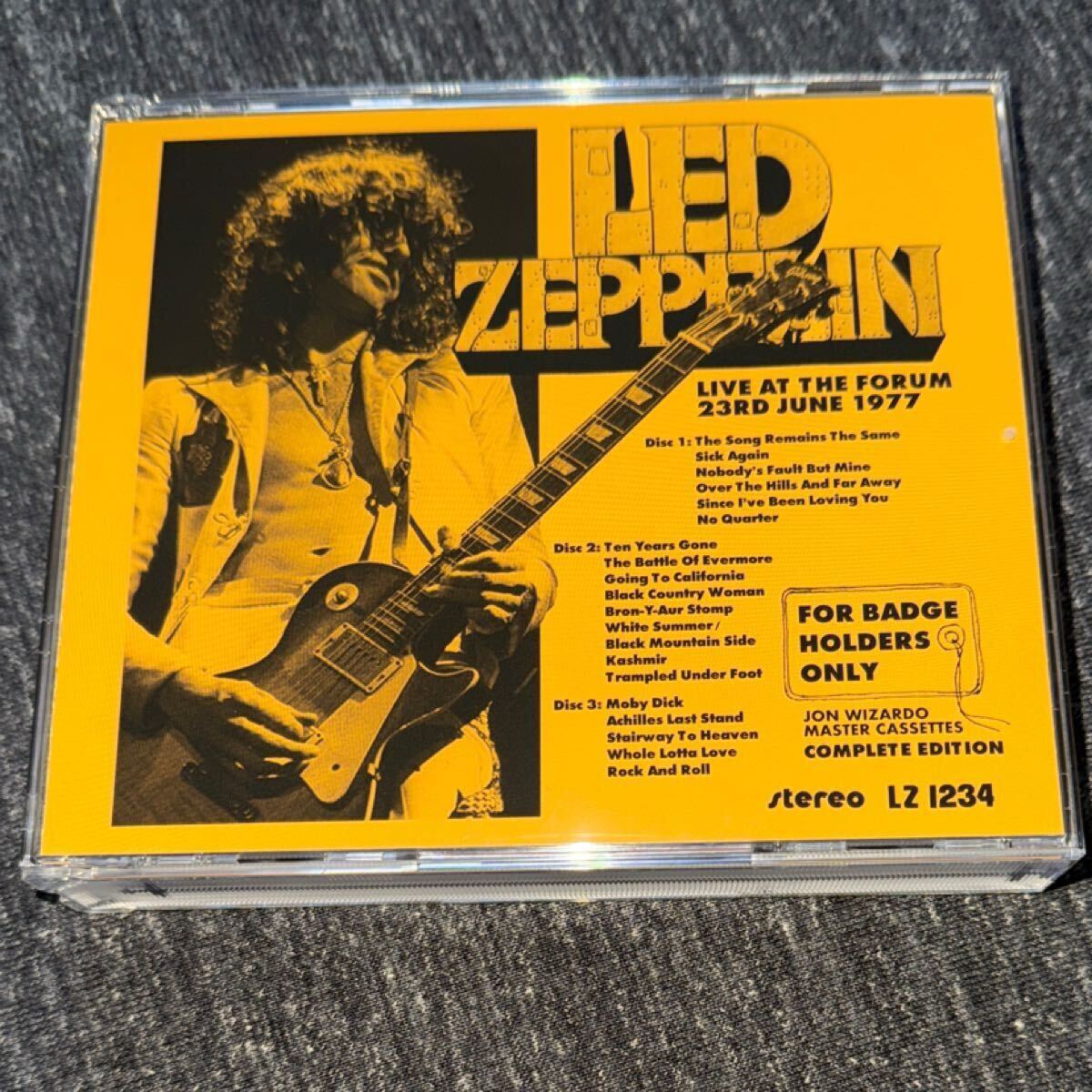 LED ZEPPELIN For Badge Holders Only Complete Edition 3CD拍卖