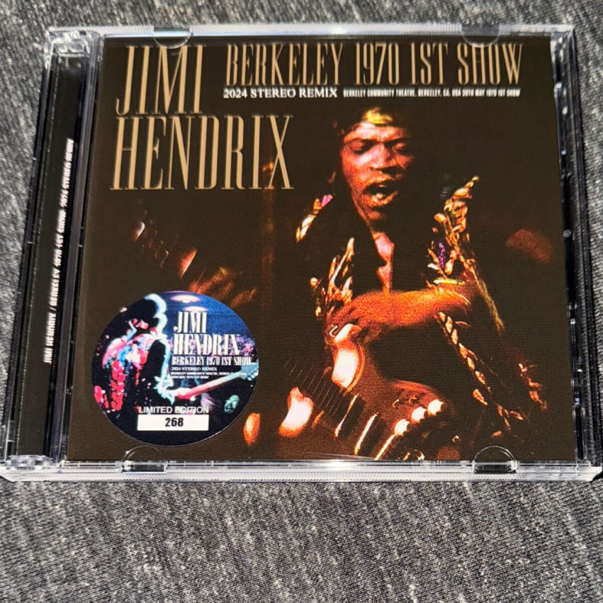 JIMI HENDRIX Berkeley 1st Show 2024 Stereo Remix 2CD拍卖