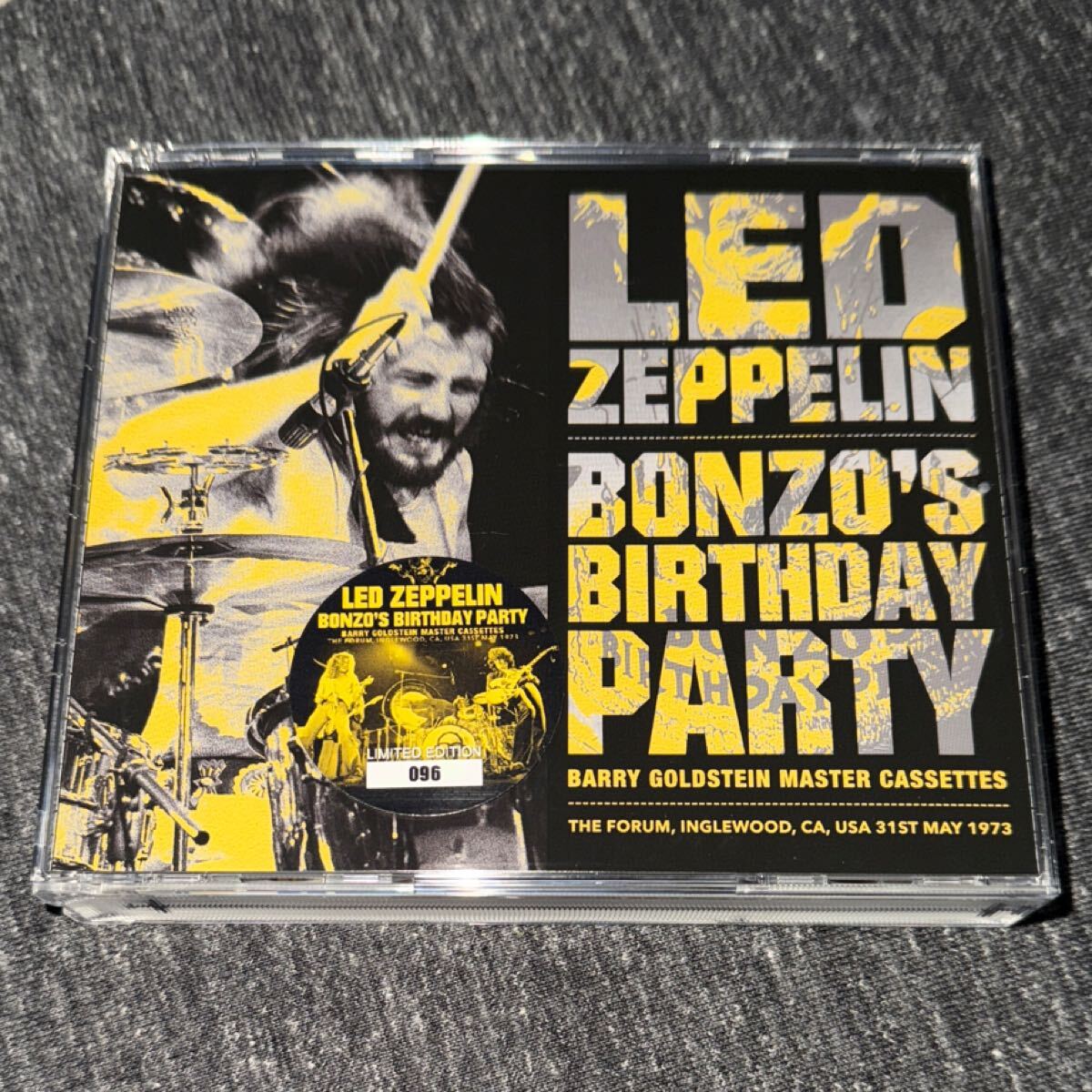 LED ZEPPELIN BONZO’S BIRTHDAY PARTY BARRY Goldstein MASTER CASSETTES 3CD拍卖
