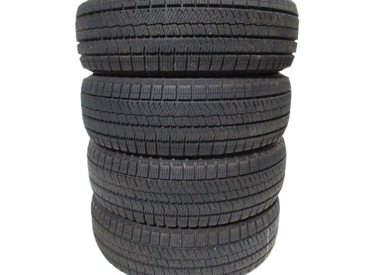 195/65R15 91Q (4本) I-907 深溝 中古スタッドレスタイヤ BS BLIZZAK VRX2拍卖