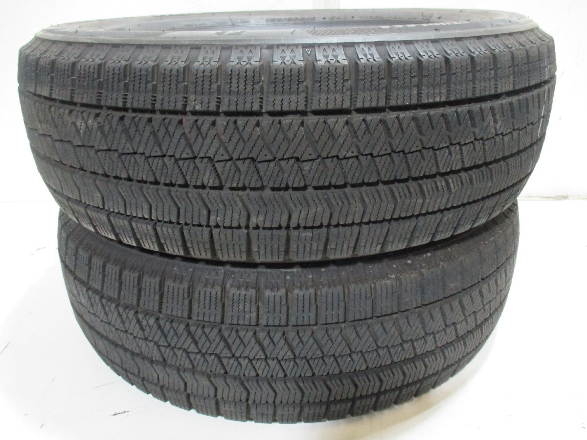 185/60R15 84Q (2本) I-953 深溝 中古スタッドレスタイヤ BS BLIZZAK VRX2拍卖
