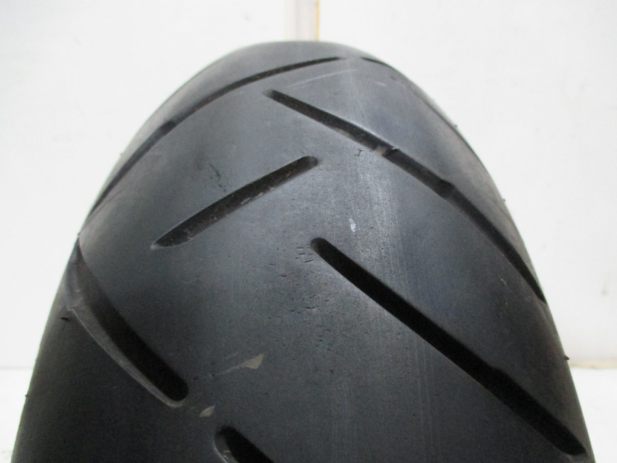 160/60ZR17 M/C 69W (1本) I-956 中古バイクタイヤ ダンロップ SPORT MAXⅡ D204拍卖