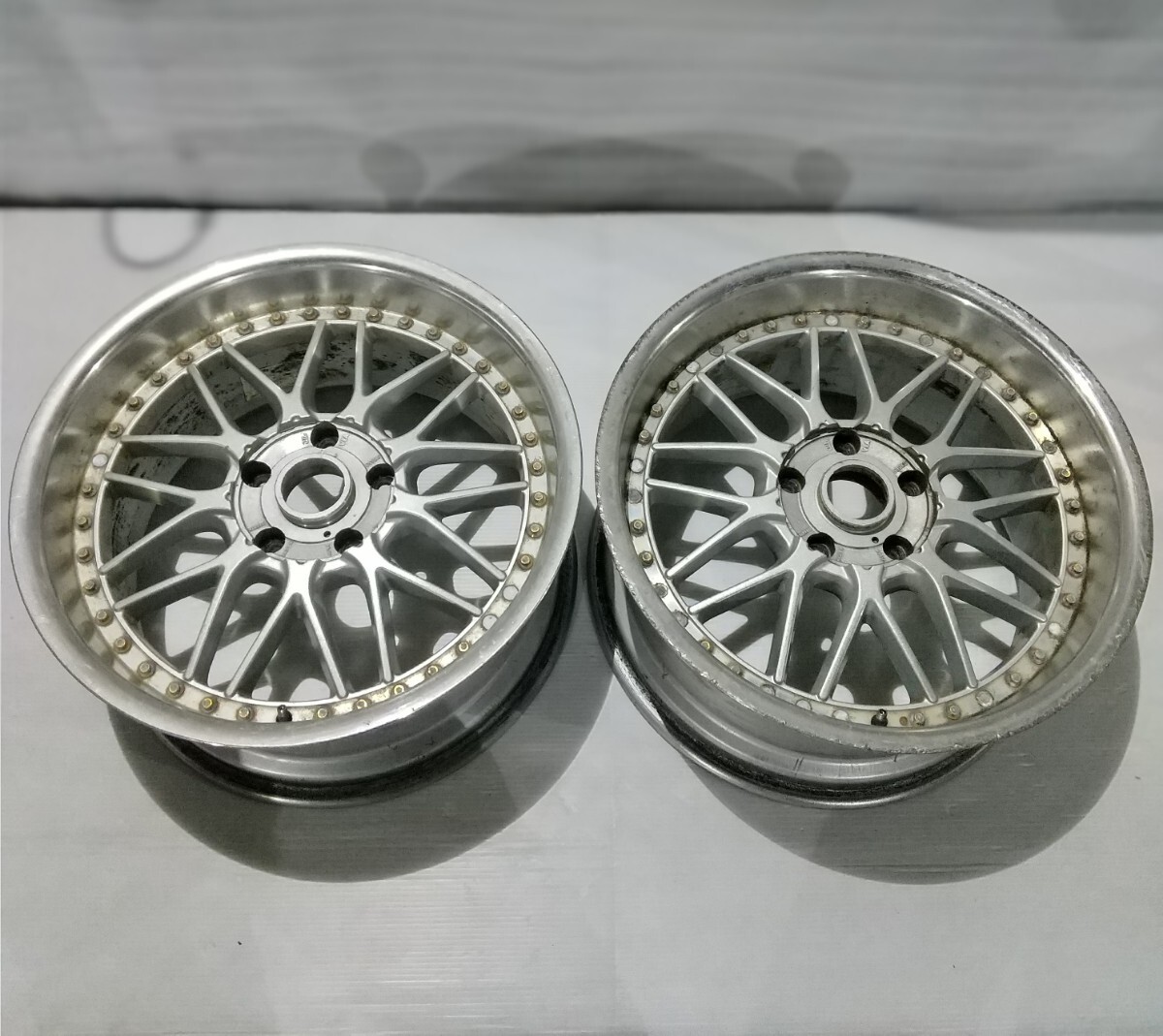 ドリケツ マナレイスポーツ MJ9 17インチ 8.5j +33 5穴 114.3 深リム 2本セット 日本製拍卖