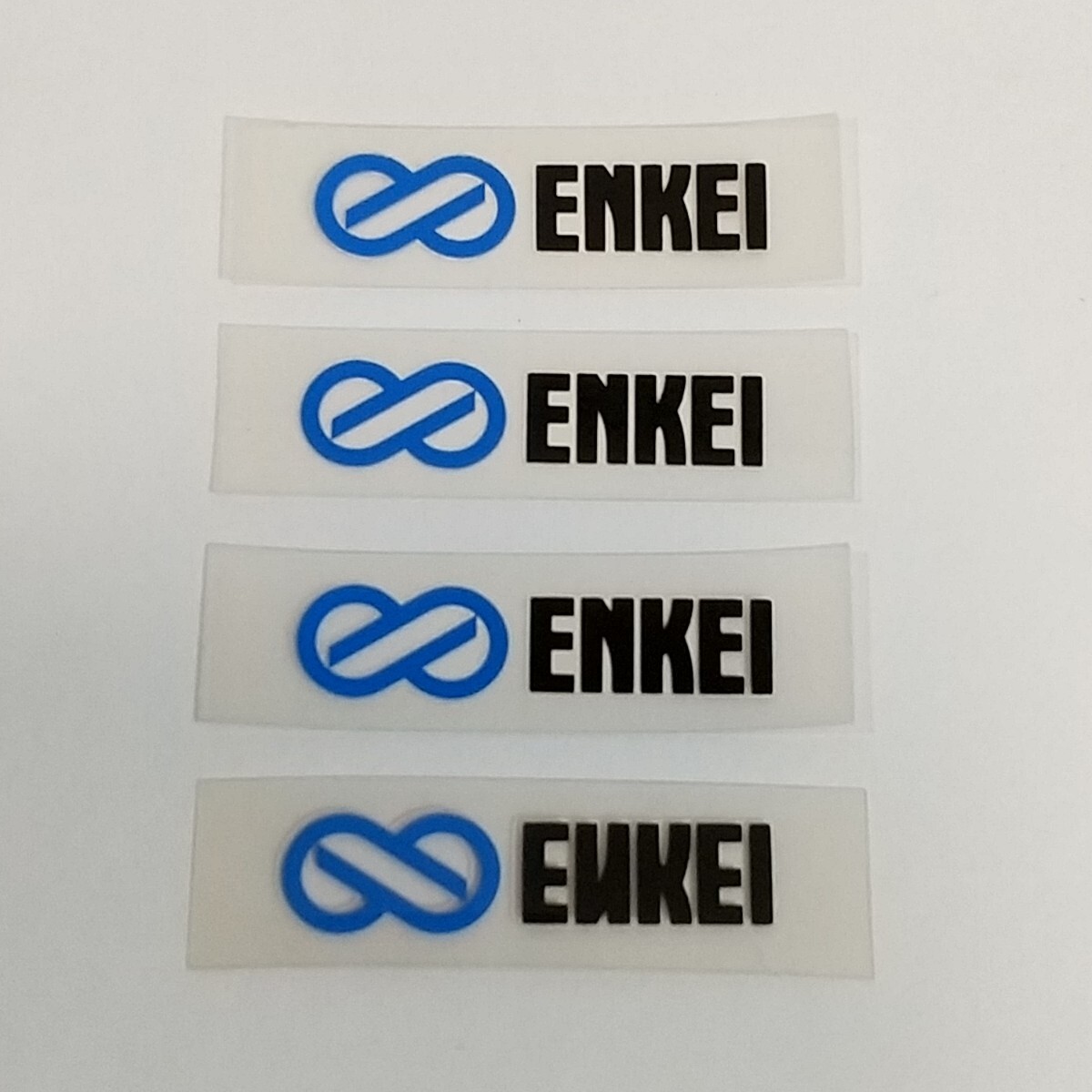 当時物 正規品 ENKEI エンケイ ホイールステッカー 4枚セット スポーク リム 未使用品拍卖