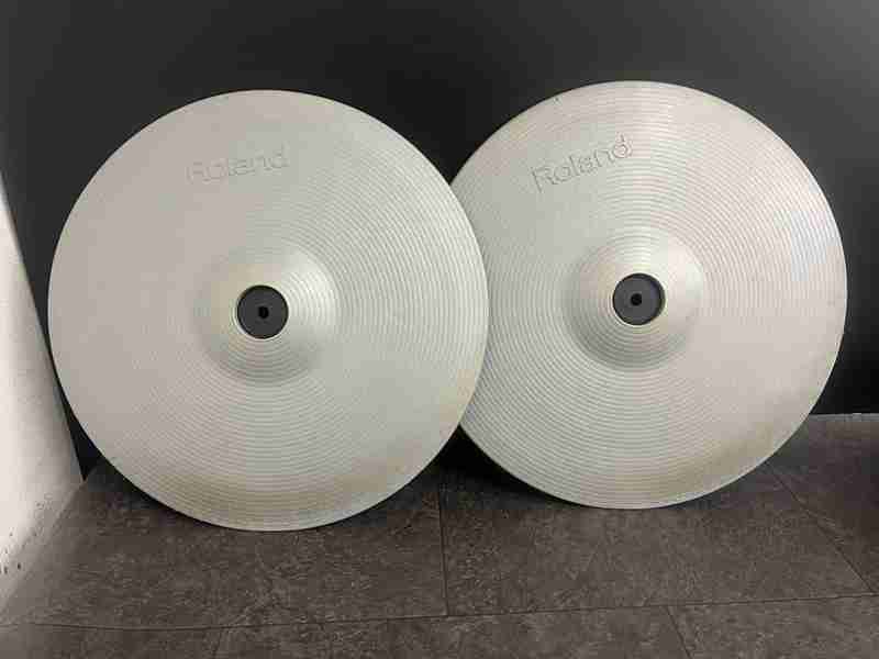 CT11573 Roland ローランド CY-14C Crash 電子ドラム シンバルパッド 2点まとめ拍卖