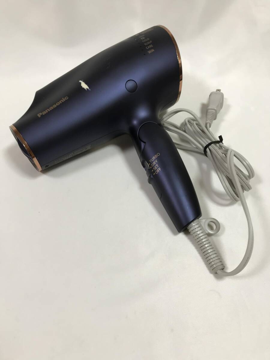 パナソニック ヘアドライヤー ナノケア 高浸透「ナノイー」搭載 ネイビー EH-NA0E-A_Y284K51353_現状品拍卖