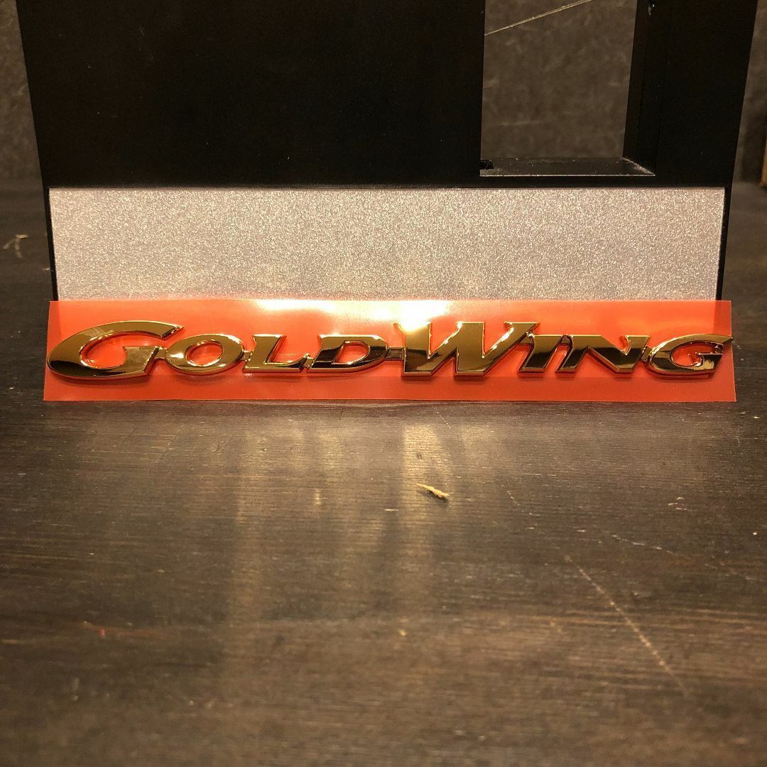 ホンダ GL1500 サイドカバーエンブレム AEmblem A Side Cover Emblem A Side Cover 83605-MAM-A82 GL1500SEHONDA純正 Genuine JDM 未使用拍卖