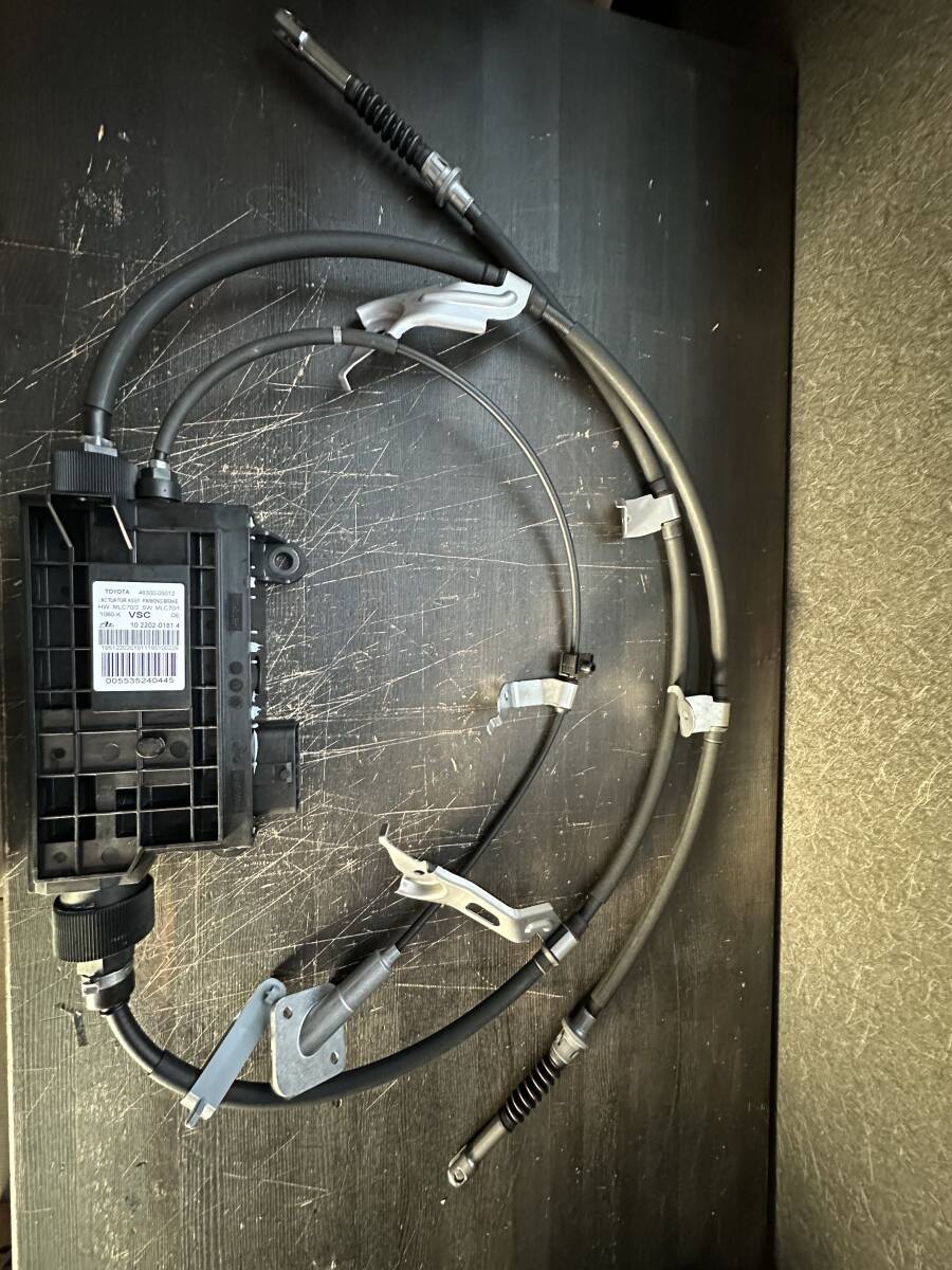 トヨタ 純正 アベンシス パーキングブレーキ アクチュエータ CONTROL UNIT 46300-05011 TOYOTA 未使用 LEXUS Genuine JDM メーカー純正品拍卖