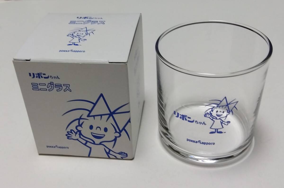 リボンちゃん ミニグラス ポッカサッポロ拍卖