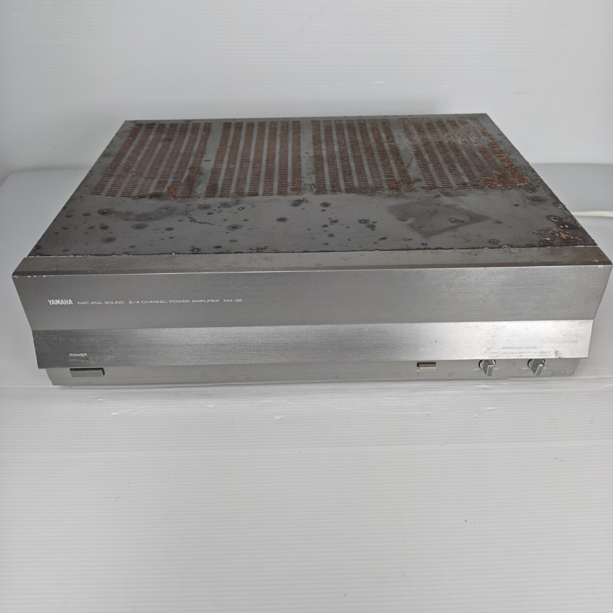 ジャンク YAMAHA ヤマハ MX-55 パワーアンプ 音響機器 送料無料 匿名配送拍卖