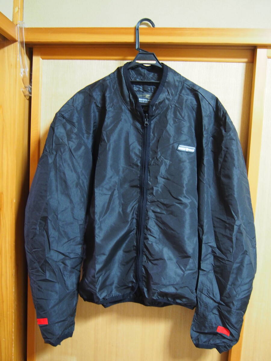 ROUGH&ROAD コンパクトウインドブレーカーAS RR7991 黒 LL (ラフアンドロード バイク用インナーウエア)拍卖