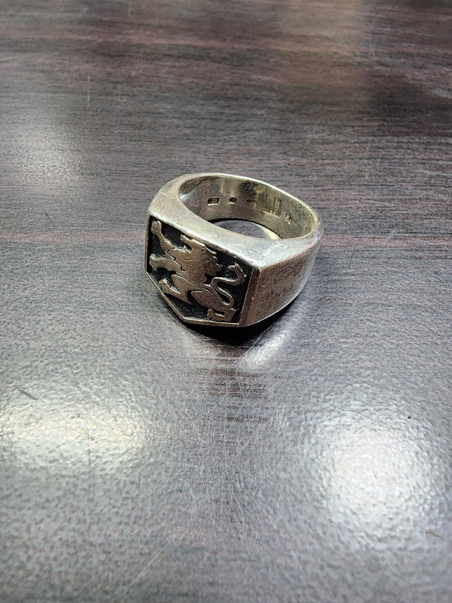 dunhill ダンヒル 指輪 リング SV925刻印 シルバー 17号拍卖