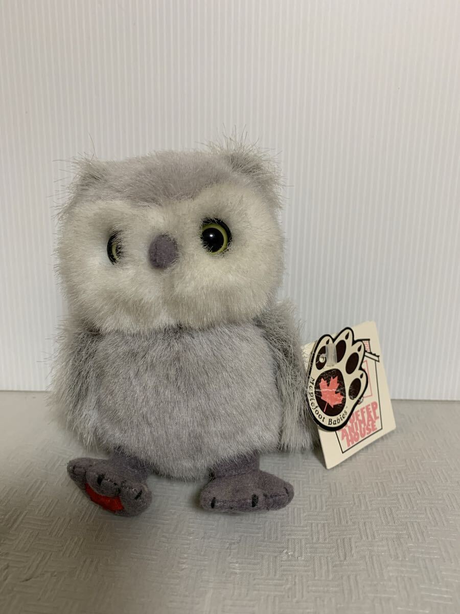 Maplefoot Babies Ruffles ぬいぐるみ ふくろう フクロウ 梟 Stuffed Animal House メイプルフットベイビーズ/動物/レトロ/USED拍卖