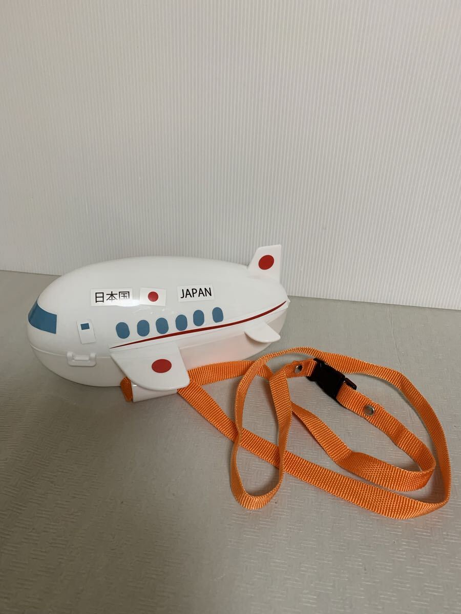 JAPAN Airport Delica JAD 飛行機 弁当箱 ランチボックス/日本国 JAPAN/空弁/政府専用機/付属品シール添付/USED拍卖