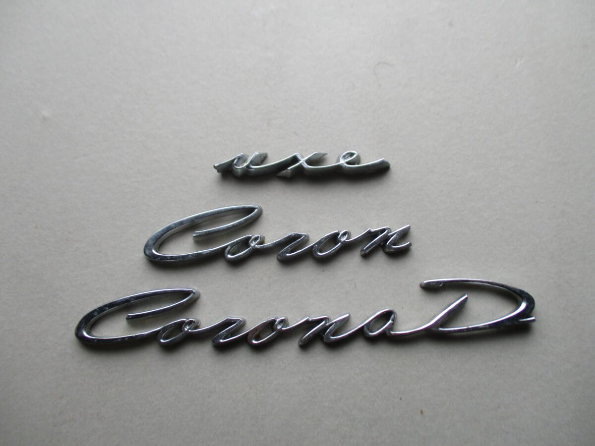 トヨタ  コロナ CORONA エンブレム  旧車 拍卖