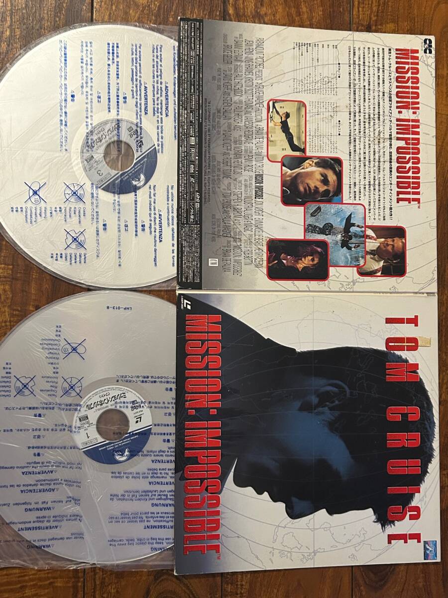 【LD・レーザーディスク】MISSION:IMPOSSIBLE TOM CRUISE 初回 ミッション:インポシブル トム・クルーズ拍卖