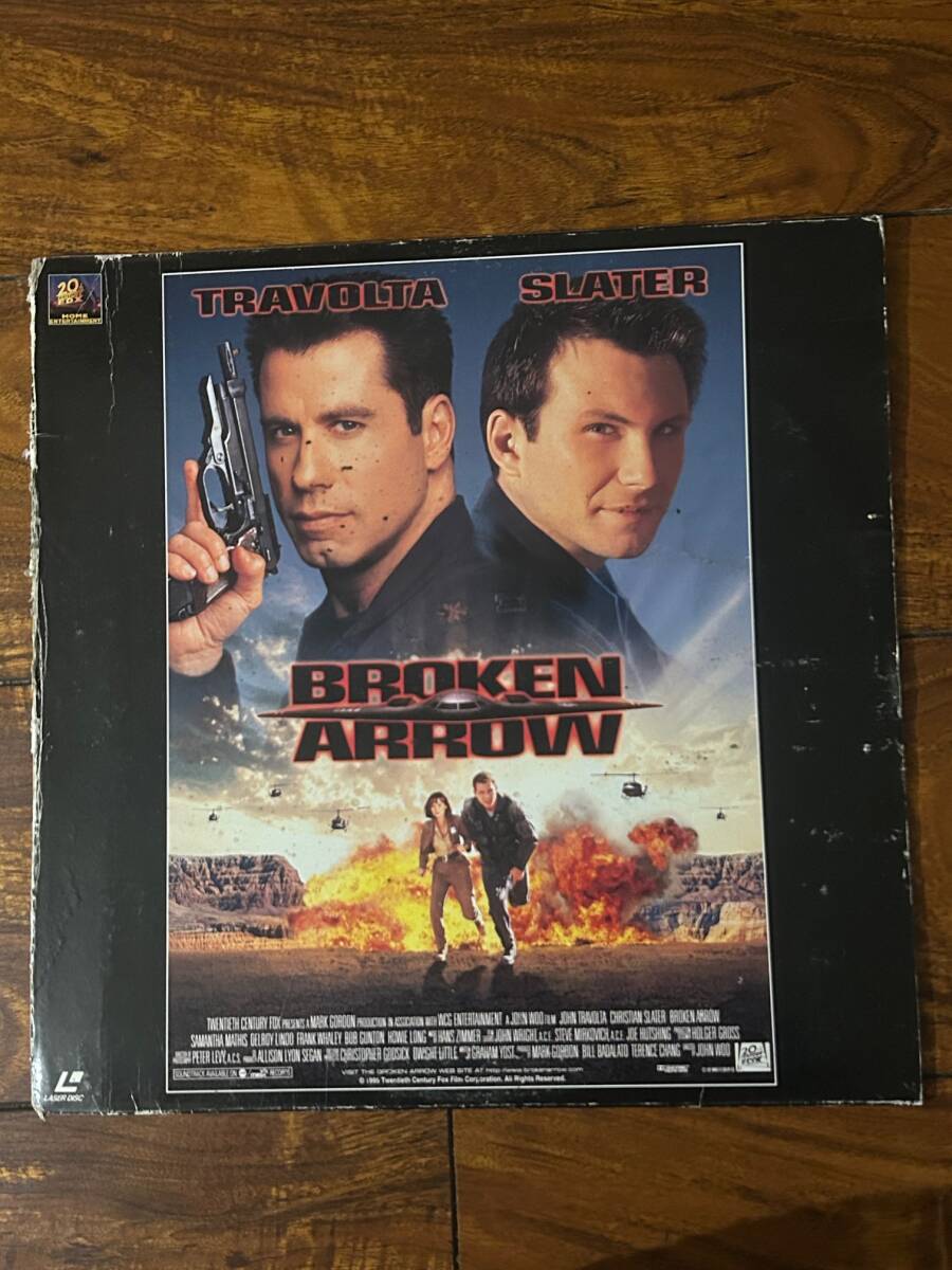 【LD・レーザーディスク】BROKEN ARROW ブロークン・アロー 主演:ジョン・トラボルタ 監督:ジョン・ウー拍卖