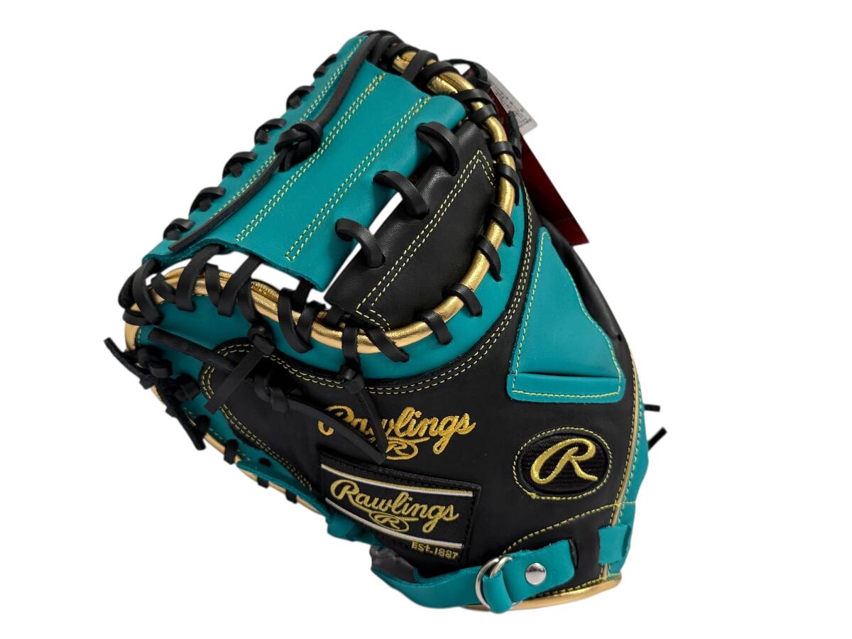 タグ付き未使用品 Rawlingsローリングス 一般軟式用キャッチャーミット HYPER TECH COLOR SYNC ハイパーテックカラーシン GR3HTC2AF拍卖