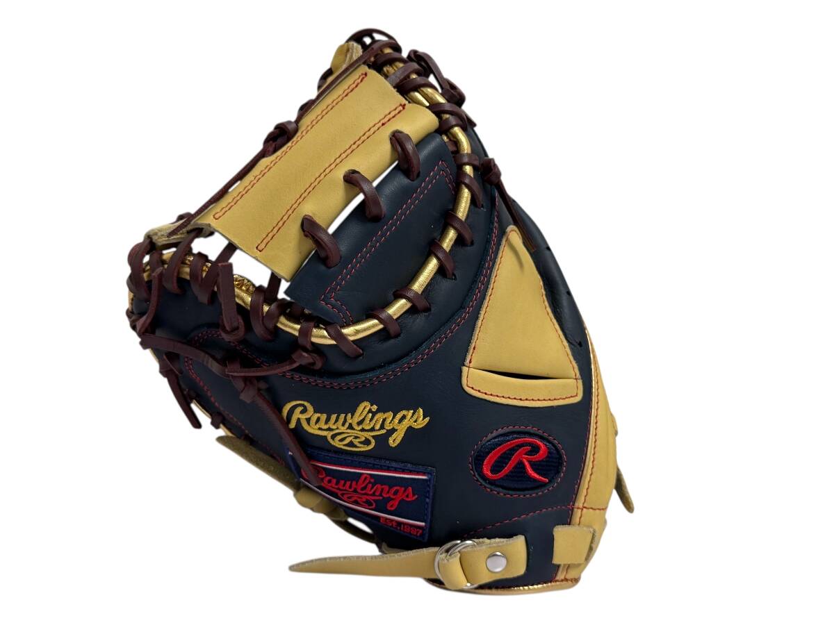 タグ付き未使用品 Rawlingsローリングス 一般軟式用キャッチャーミット HYPER TECH COLOR SYNC ハイパーテックカラーシンク GR2FHTC2AF 拍卖