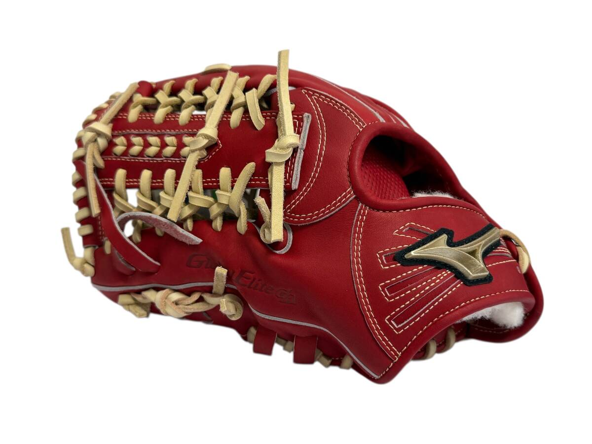 型付け済み 未使用品 MIZUNO ミズノ グローバルエリート 硬式用グローブ 外野手用 HSelection02+ ゴールデンエイジ サイズGA13 1AJGL22007拍卖