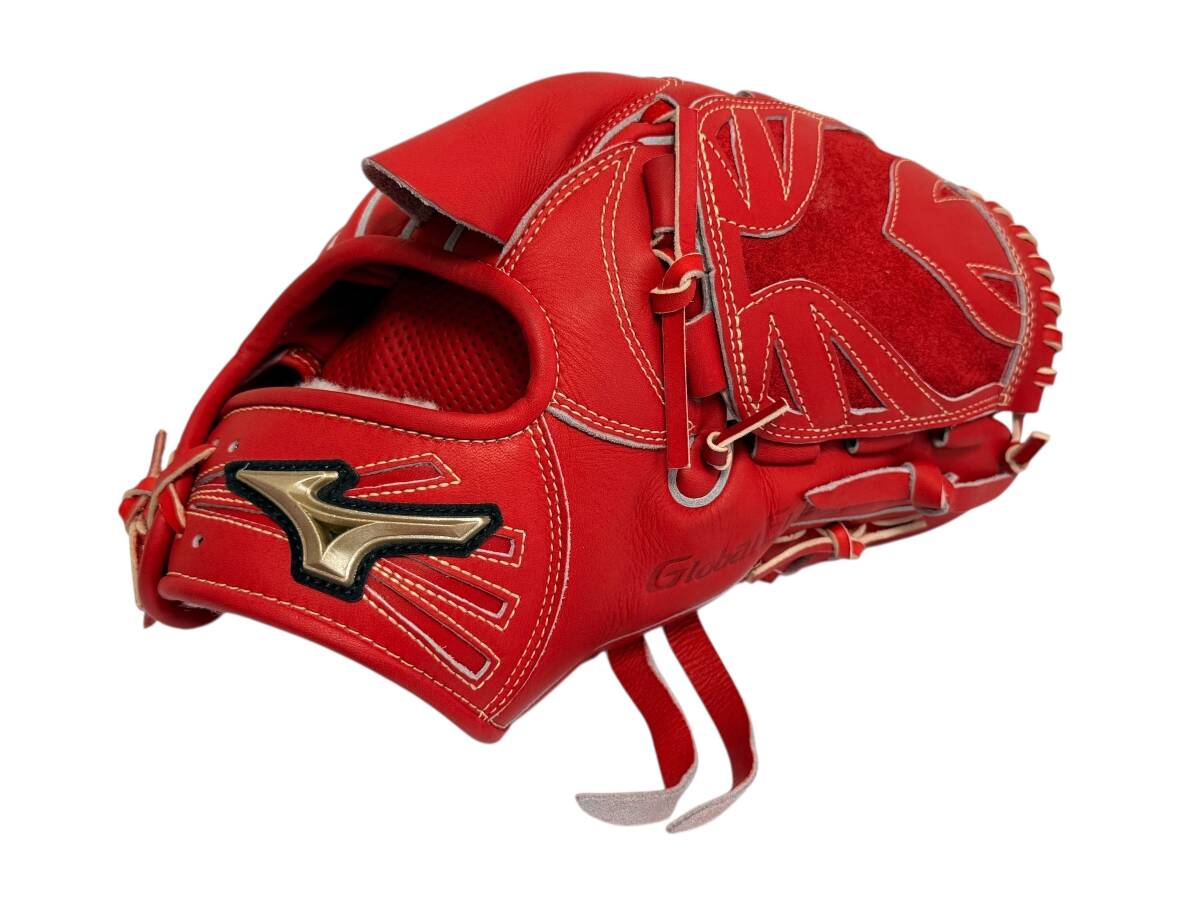 型付け済み 未使用品 MIZUNO ミズノ グローバルエリート 硬式用グローブ 投手用 HSelection02+ ゴールデンエイジ 1AJGL22001拍卖