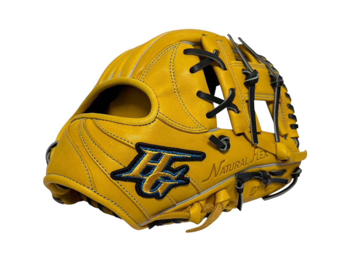 展示会特別限定 HI-GOLD ハイゴールド 一般軟式用グローブ 内野手用 己極シリーズ 内野手用 二塁手・遊撃手向き 定価22000円OKG-824SP拍卖