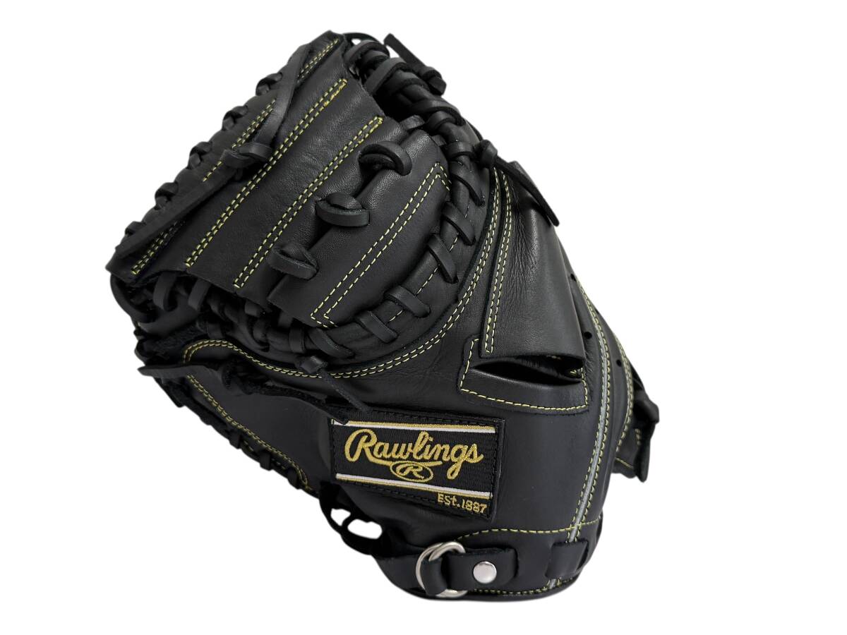 タグ付き未使用品 Rawlings ローリングス 少年軟式用キャッチャーミット 左投げ用 サイズ31.5 ブラック GJ2FR92AFS HYPER TECH R9拍卖